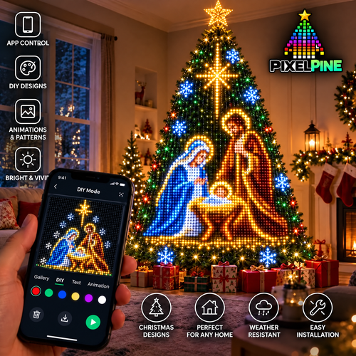 PixelPine™ Smart Christmas Lights